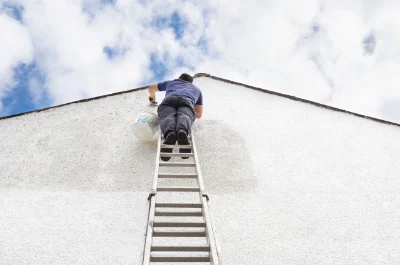 Peinture extérieure à Lucgarier — façades et ravalement